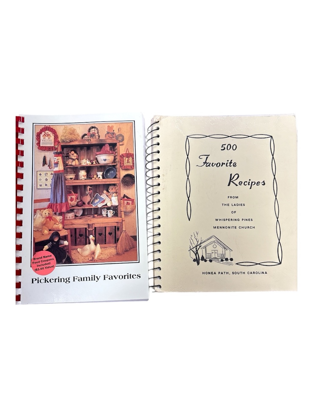 Pickering Family Favorites & 500 Favorite Recipes Cookbook Set - Community